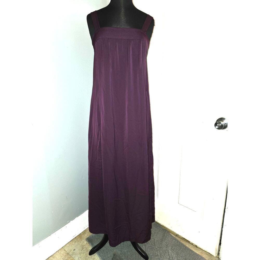 J.Crew Square Neck Sleeveless Maxi Dress Purple Size 6 Y2K Whimsigoth Romantic